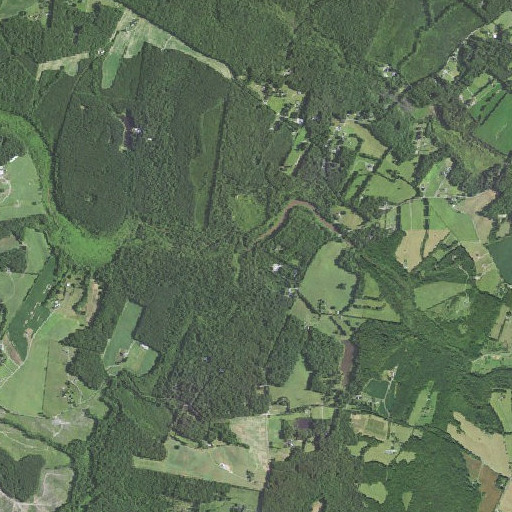 Aerial imagery of Locust Creek, VA