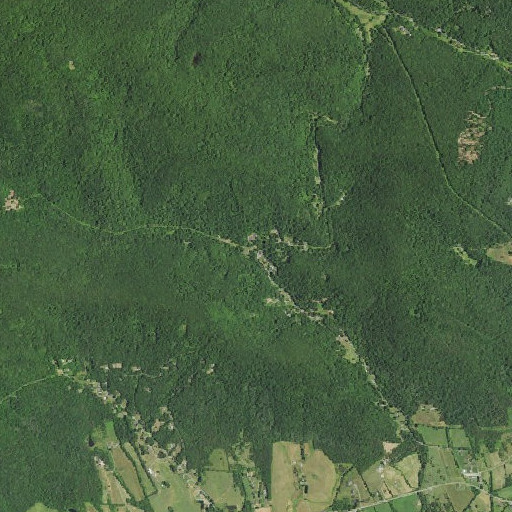 Aerial imagery of Mutton Hollow, VA