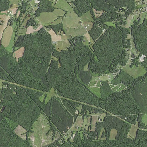 Aerial imagery of Owens Creek, VA