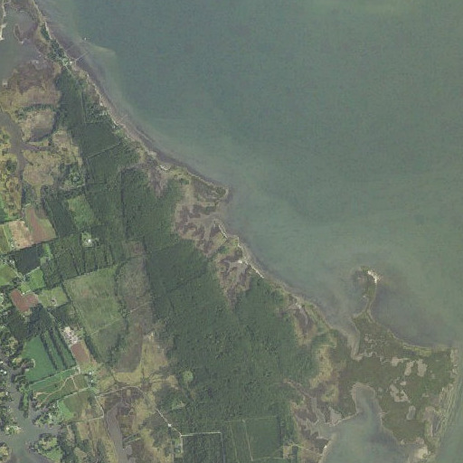 Aerial imagery of Page Creek, VA
