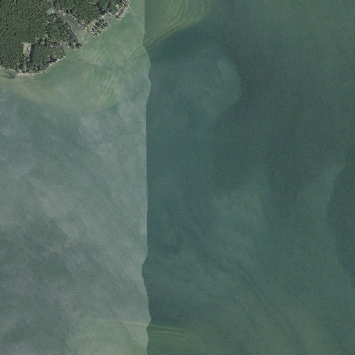 Aerial imagery of Piankatank River, VA