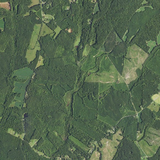 Aerial imagery of Pole Creek, VA