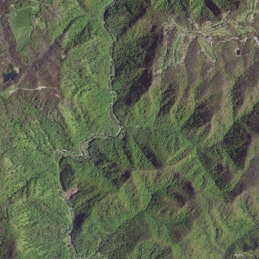 Aerial imagery of Roaring Creek, VA