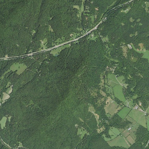 Aerial imagery of Rock Spring Mountain, VA