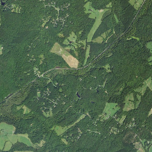 Aerial imagery of Sandy Branch, VA