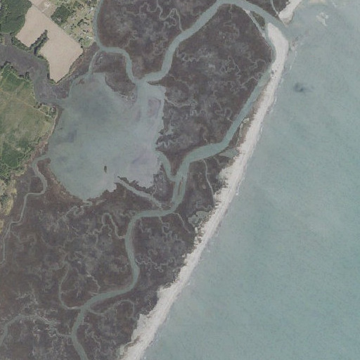 Aerial imagery of Shipping Creek, VA