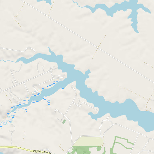 OpenStreetMap map of Turtle Point, VA
