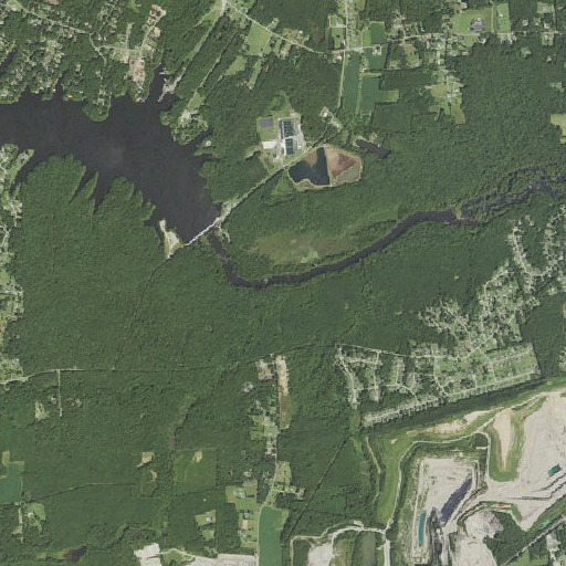 Aerial imagery of Wallace Creek, VA