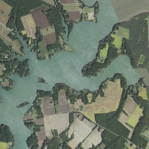 Aerial imagery of Warehouse Creek, VA