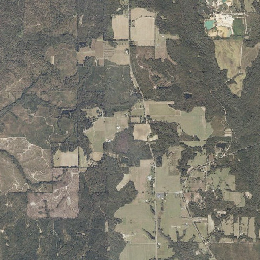 Aerial imagery of White Spring, AL