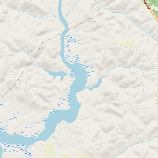 OpenStreetMap map of Booker Bar, VA