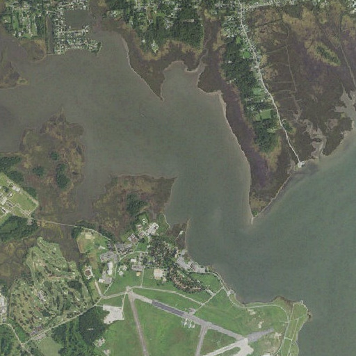 Aerial imagery of Tabbs Point, VA