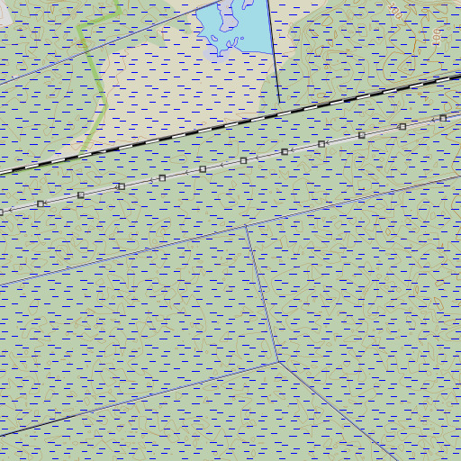 OpenTopoMap map of Williamson Ditch, VA
