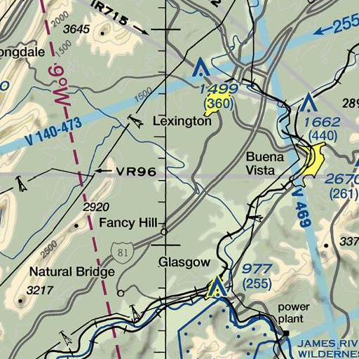 FAA VFR chart of Broad Creek, VA