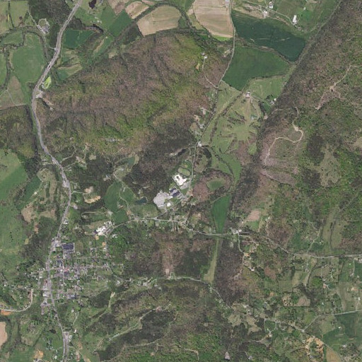 Aerial imagery of Central Academy Middle School, VA