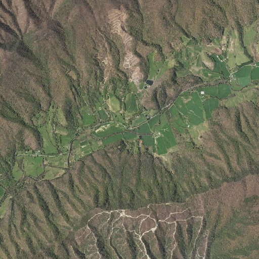 Aerial imagery of Doubles Branch, VA