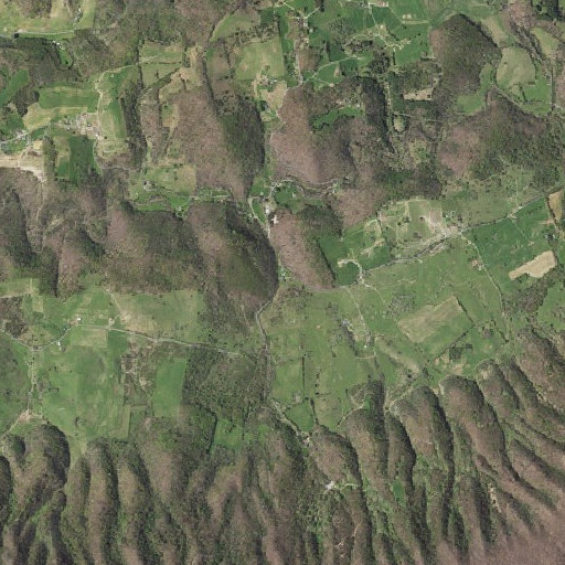 Aerial imagery of Dry Branch, VA