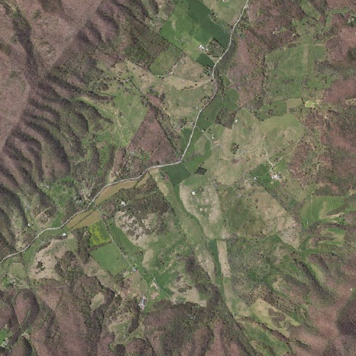 Aerial imagery of Falling Spring Valley, VA