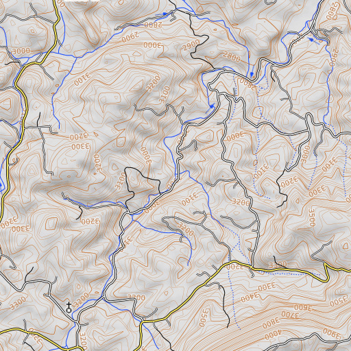 OpenTopoMap map of Goose Creek, VA