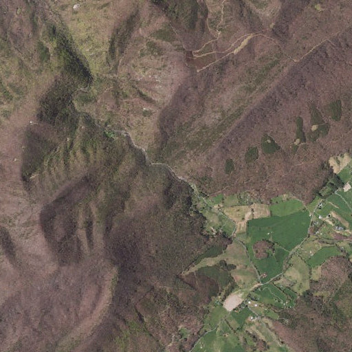 Aerial imagery of Hays Gap, VA