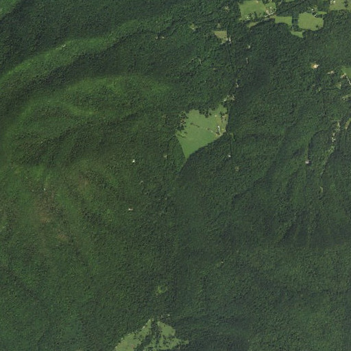 Aerial imagery of Ramsey Gap, VA