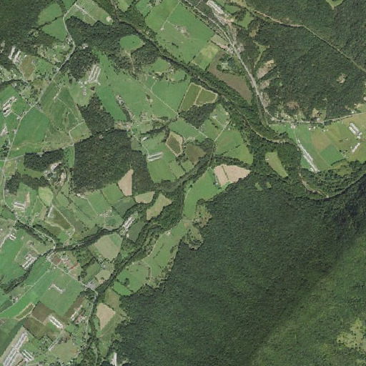 Aerial imagery of Reedy Run, VA