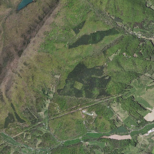 Aerial imagery of Reidland, VA