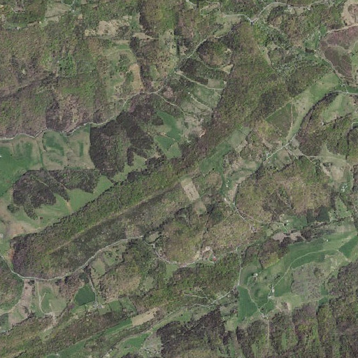 Aerial imagery of Rich Hill, VA