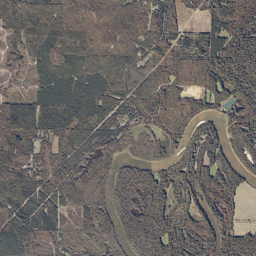 Aerial imagery of Willifords Landing, AL