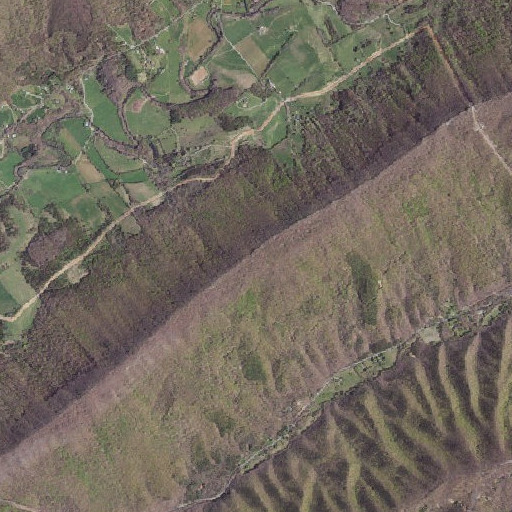 Aerial imagery of Stevers Gap, VA