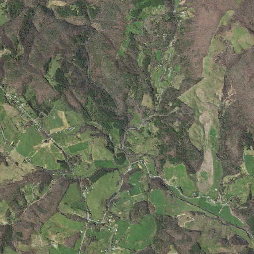 Aerial imagery of Sugar Branch, VA