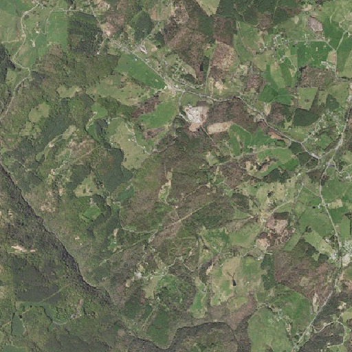 Aerial imagery of Turkey Knob, VA