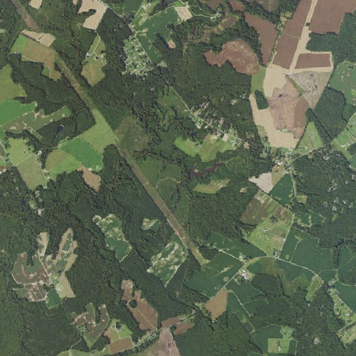 Aerial imagery of Edwards Dam, VA