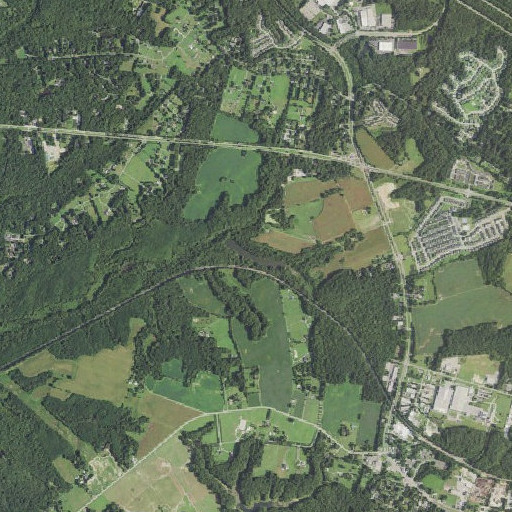 Aerial imagery of Taylor Pit, VA