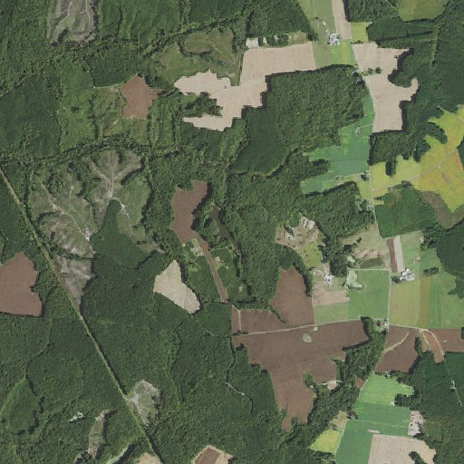 Aerial imagery of Marsh Dam, VA
