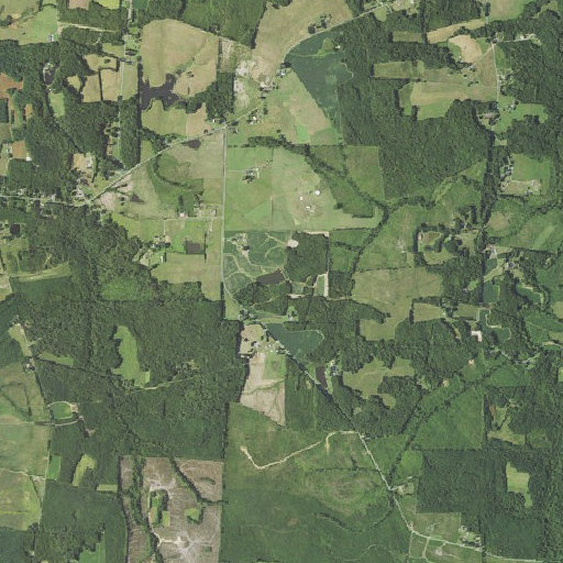 Aerial imagery of Overbys Dam, VA