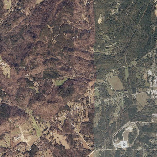 Aerial imagery of Millers Creek, AL