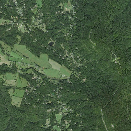 Aerial imagery of Sullivans Dam, VA
