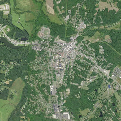 Aerial imagery of Iler Field, VA