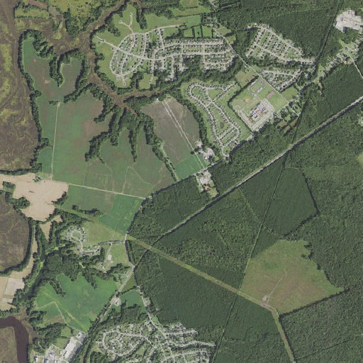 Aerial imagery of Beamon, VA