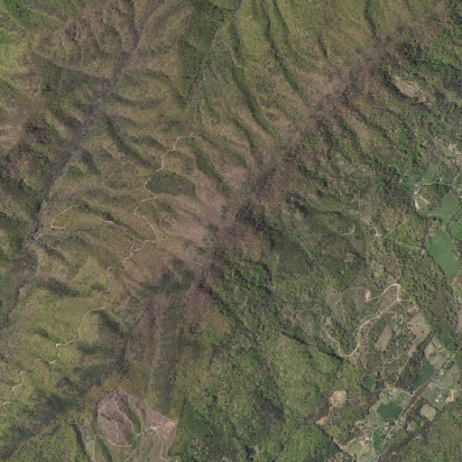 Aerial imagery of Switzer Mountain, VA