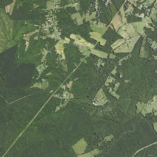 Aerial imagery of Perkins Mountain, VA