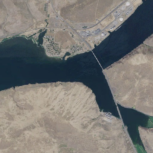 Aerial imagery of Deadman Creek, WA