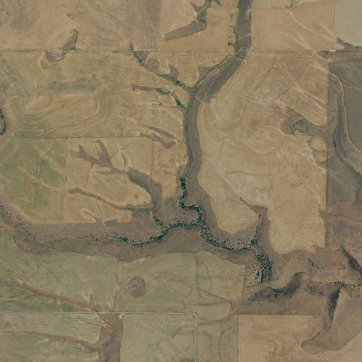 Aerial imagery of Martinet Spring, WA