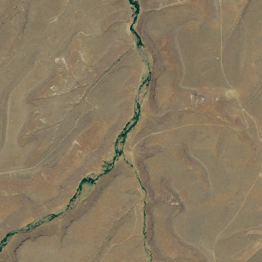 Aerial imagery of Mule Creek, WA