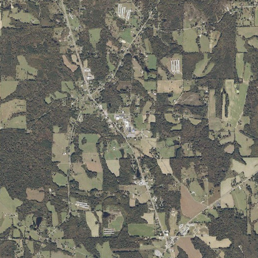 Aerial imagery of Ider School, AL