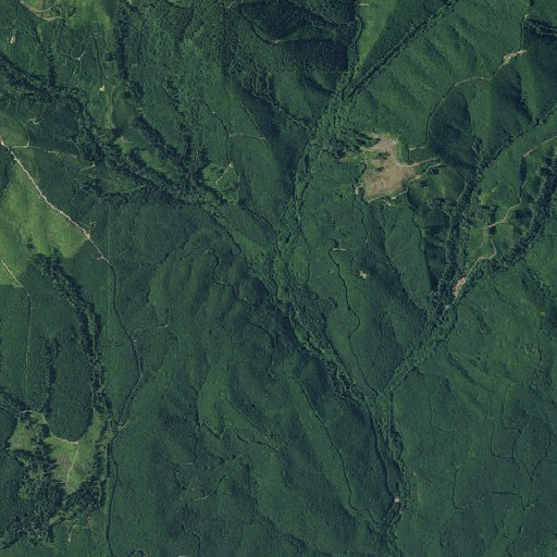 Aerial imagery of Ordway Creek, WA