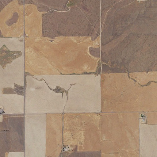 Aerial imagery of Sagebrush Flat, WA