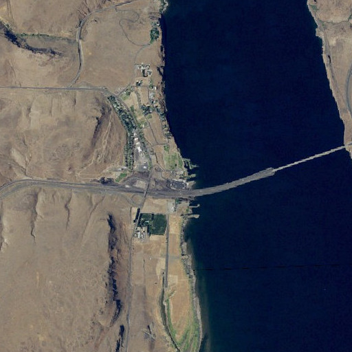 Aerial imagery of Schnebly Coulee, WA