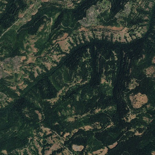 Aerial imagery of Sweitzer Ridge, WA